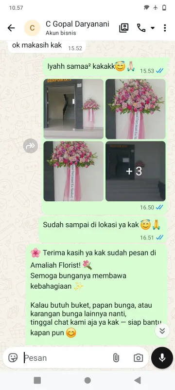 Pengiriman Karangan Bunga Emerald Bintaro