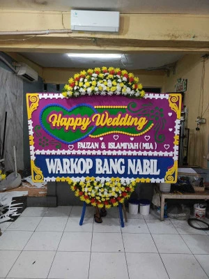 Papan Bunga di Emerald Bintaro