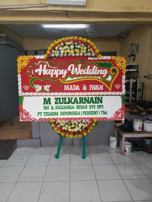 Papan Bunga di Emerald Bintaro