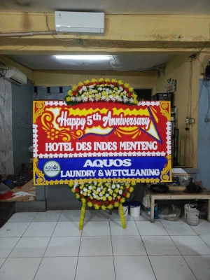 Papan Bunga di Emerald Bintaro