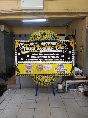 Papan Bunga di Emerald Bintaro