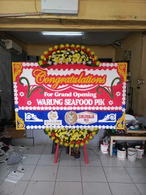 Papan Bunga di Emerald Bintaro