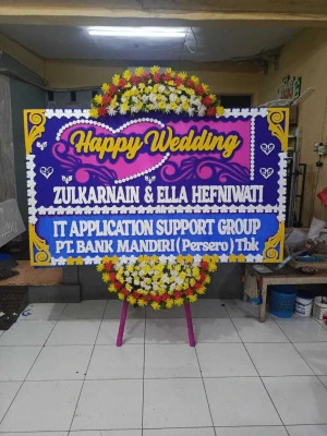 Papan Bunga di Emerald Bintaro