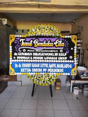 Papan Bunga di Emerald Bintaro
